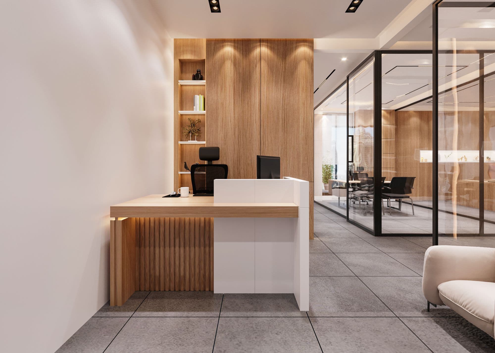 Whitmore Legal reception and meeting rooms